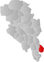 It is part of the traditional region of toten. Ostre Toten