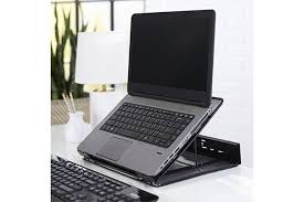 Amazonbasics Ventilated Adjustable Laptop Stand Laptop Stand Portable Laptop Laptop Desk Stand