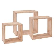 houten wandkubus 3dlg houten wandplanken plank