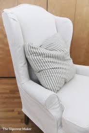 Buy the best and latest wingback chair slipcovers on banggood.com offer the quality wingback chair slipcovers on sale with worldwide free shipping. Custom Canvas Slipcover For Wingback Chair The Slipcover Maker