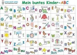 Mein Buntes Kinder Abc Kinder Abc Deutsches Alphabet Abc