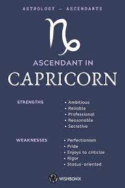What Does Your Ascendant Or Rising Sign Say About You Horoscope Capricorn Capricorn Life Zodiac Capricorn