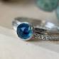 Stacking gemstone and sterling silver rings. event in Hartlepool
