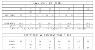 74 Uncommon Thigh Size Chart For Jeans