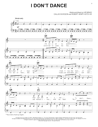 Chord dasar kunci gitar & lirik lagu ©chordtela.com. Lee Brice I Don T Dance Sheet Music Pdf Notes Chords Pop Score Piano Vocal Guitar Right Hand Melody Download Printable Sku 154374