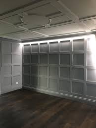 Shaker Wall Panels With Ceiling Wall Panels And Special Lighting In Coving House And Home Magazine Chill Out Room Home Office Design