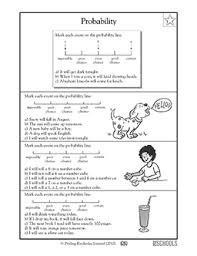 Master equivalent fractions in no time with these printable worksheets. Probability 5th Grade 5th Grade Math Worksheet Greatschools