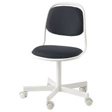Orfjall Schreibtischstuhl Fur Kinder Weiss Vissle Dunkelgrau Ikea Osterreich Desk Chair Childrens Desk And Chair Kids Desk Chair