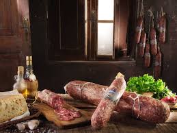 Genoa salami is a variety of salami commonly believed to have originated in the area of genoa. Salame Apuano Salumi Di Gombitelli Salumificio Ceru