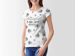 Free Stylish Young Woman T Shirt Mockup Of 2018 Clothing Mockup Shirt Mockup T Shirts For Women