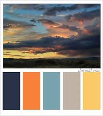 The sunset aspect may not be represented well enough in this palette, but still nice regardless. Davodd Com Color Scheme Sunset Rain Sunset Color Palette Sunset Colors Color Schemes Colour Palettes