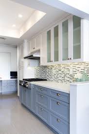 Update your kitchen with high end custom kitchen cabinets from snimay. White Kitchen With Two Toned Cabinets Rustic Kitchen Cabinets Kitchen Cabinets Two Tone Kitchen Cabinets