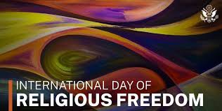 Today, we mark International Day of Religious Freedom and ...