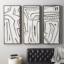 Browse a variety of modern furniture, housewares and decor. Ants On A Log Paintings Set Of 3 Cb2 Limited Edition Art Print Painting Patterns Canvas Texture