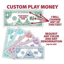 Fun and easy activity with the kids. Custom Play Money Money Fake Money Pretend Money Teachers Etsy In 2021 Fake Money Play Money Fake Money Printable