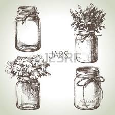 Mason Jar Stock Illustrations Cliparts And Royalty Free Mason Jar Vectors Mason Jar Tattoo How To Draw Hands Jar Art
