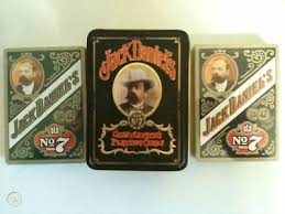 There's no wrong way to enjoy jack daniel's whiskey, but there's something special about sipping the good stuff from official jack daniel's glassware. Jack Daniels Old 7 Gentlemen S Playing Cards 2 Decks Tin Box England Hudson 292399715