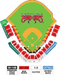 Carolina Mudcats Stadium Seating Chart Thevbsc