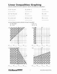 Systems Of Linear Inequalities Worksheet Inspirational Linear Equations Inequalities In 2020 Graphing Linear Equations Linear Inequalities Solving Linear Equations