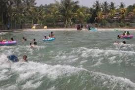 Wow Wahana Kolam Ombak Terbesar Se Jateng Ada Di Purbalingga