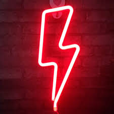 Red Neon Lightning Bolt Red Aesthetic Red Aesthetic Grunge Dark Red Wallpaper