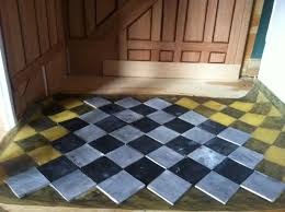 The Miniature Gentleman S Guide To Household Furniture And Decoration What Am I Doing Today Faux Marble Floors Doll House Flooring Tile Floor Diy Doll House
