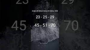Data Sdy 2021 Data Pengeluaran Togel Sydney Akiprediksi Youtube