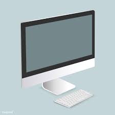 Vector Of Computer Monitor Icon Free Image By Rawpixel Com Computer Vector Computer Vector Free