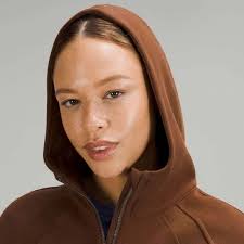 Lululemon Scuba Oversized Half-Zip Hoodie Roasted Brown Size XS/S