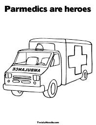 Printable First Aid Coloring Book Paramedic Colouring Pages Cars Coloring Pages Ambulance Coloring Pages
