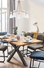 Savoy House Lamar By Brian Thomas 5 Light Chandelier In White With Warm Brass Rectangle Dining Table Dining Table Chairs Dining Table