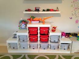 X2 Ikea Trofast Storage Cubes Pushed Together Added Chains Locks Great Idea To Avoid Constant Mess Ikea Trofast Storage Ikea Trofast Ikea