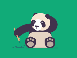 Panda Stick Motion Design Animation Panda Artwork Animation Design