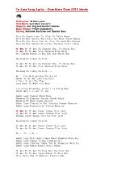 Te Amo Song Lyrics Bollywood Cinema Of India Kaanchi re, kaanchi re 2: te amo song lyrics bollywood cinema