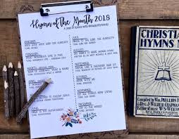 Printables Hymn Homeschool Planner Just Lyrics