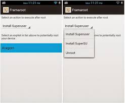 Framroot application (supersu or superuser) void warranty on your tablet and mobile phones. Framaroot Apk 1 9 3 Download One Click Root Unroot App For Android