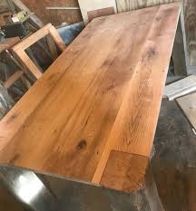 Pine, rustic and authentic barn wood. Diy Barn Wood Table From Tobacco Barn To Dining Table