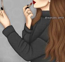 bakhtawerbokhari cute girl drawing girly m cute cartoon girl