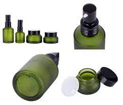 Frosted Packaging Cosmetic Bottle Matte Green Cosmetic Spray Pump Bottle View Cosmetic Spray Pump Bottle Panyue Product Details From Guangzhou Panyuepacking C Green Cosmetics Cosmetic Bottles Green Spray Bottle