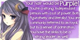 Anime Hair Color Quiz Hair Color Quiz Color Quiz Anime Hair Color