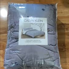 Calvin klein bamboo flower full/queen duvet cover. Calvin Klein Bedding Calvin Klein Bamboo Flower Queen Comforter2shams Poshmark