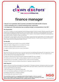 The senior finance officer is expected to be able and willing to cover for any of the positions in the finance unit. Ngo Recruitment Finance Manager And Administration Ngo Recruitment