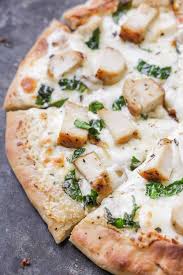 Chicken Alfredo Pizza The Best White Pizza Recipe Lil Luna In 2020 Alfredo Pizza Homemade Pizza Pizza Sauce Recipe