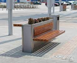 Seating Planter Unit Furnituredesigns Panchine Design Urbano Arredo Urbano