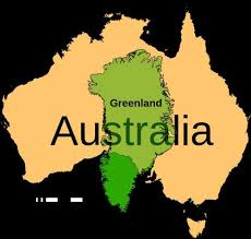 Mapsontheweb Australian Maps Australia Map Greenland