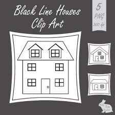 Black And White House Clipart Png Houses Clip Art Black And White Outline Clipart Images Clip Art Black And White Elementary School Resources
