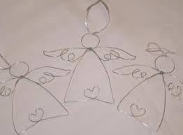 Dazwischen sollen wir die anderen glasperlen benutzen. Engel Aus Draht Schutzengel Basteln Weihnachten Draht Advent Und Weihnachten Basteln Schutzengel Basteln