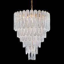A beautiful crystal chandelier can quite literally take your breath away. Detroit Bohemia Crystal Chandelier Luci Italia Artemest