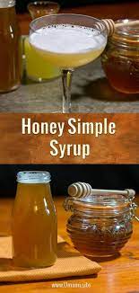 Honey Simple Syrup Recipe Honey Simple Syrup Simple Syrup Recipes Honey Simple Syrup Recipe