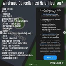 Bu durumda whatsapp gizlilik sözleşmesi kvkk'yi ihlal ediyor. Whatsapp Taki Son Gizlilik Guncellemesi Nedir Ne Yapmak Gerekir
